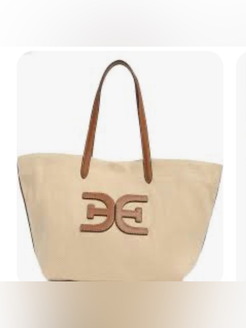 Sam Edelman Claire Classic Logo Tote Bag
